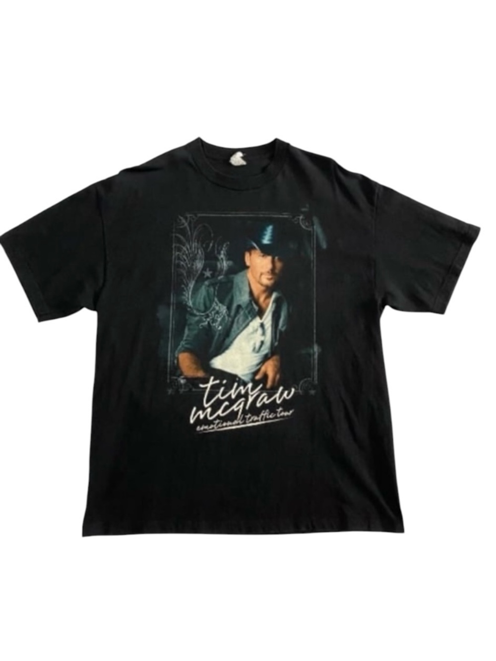 Tim McGraw Concert T-shirt 2011 Emotional Traffic Mens XL Country Music Tee